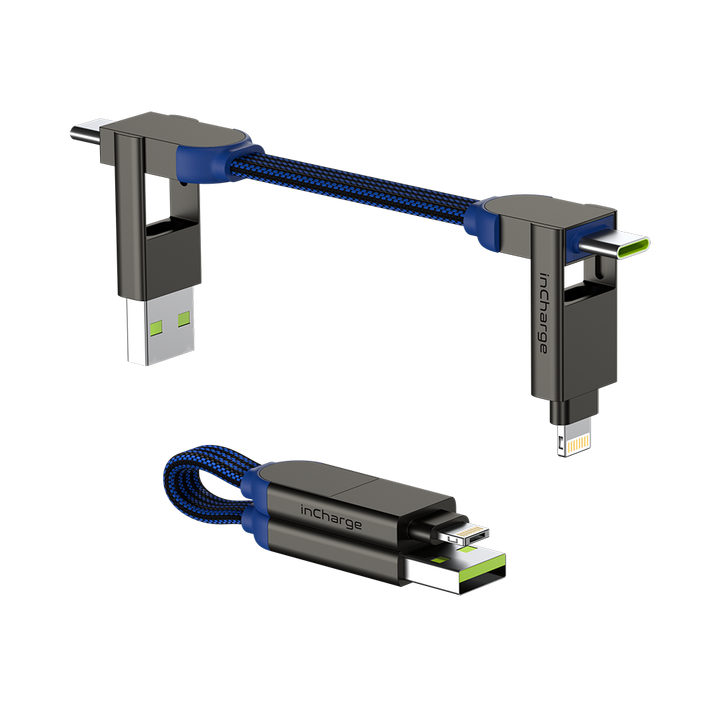 Cablu de Incarcare si Date 6 in 1 inCharge X - iFan.RO