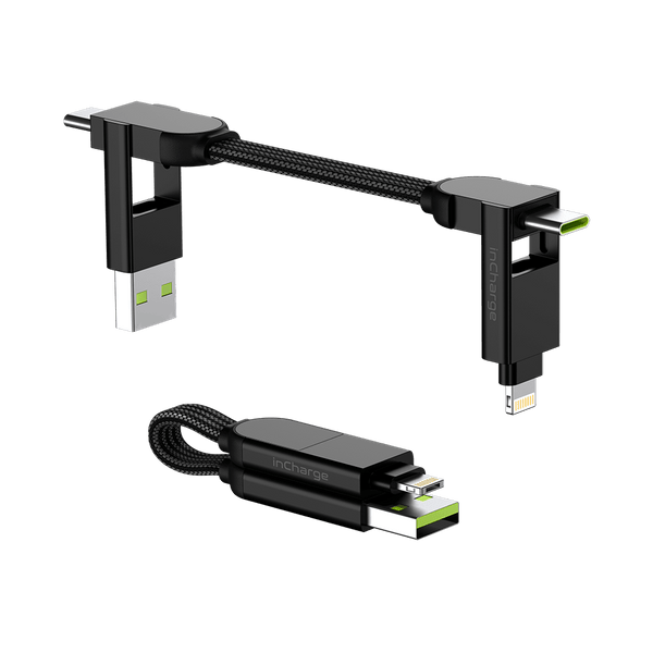 Cablu de Incarcare si Date 6 in 1 inCharge X - iFan.RO