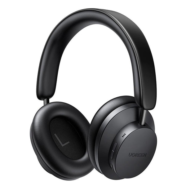 Casti Wireless Ugreen, Noise Canceling, 5 Microfoane, Husa Protectie si Sunet 3D Spatial, Negru