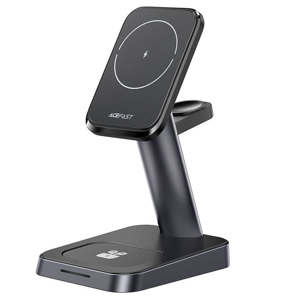 Incarcator Wireless 3 in 1 Acefast E3 pentru iPhone, Airpods, Apple Watch, 15W