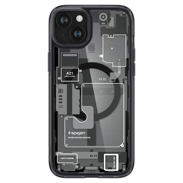 Husa de Protectie pentru iPhone SPIGEN ULTRA HYBRID MAG ZERO ONE, Compatibila Magsafe, Full Cover, Magnetica, Incarcare Wireless