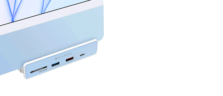 USB-C Hub 5 in 1 pentru iMac - iFan.RO