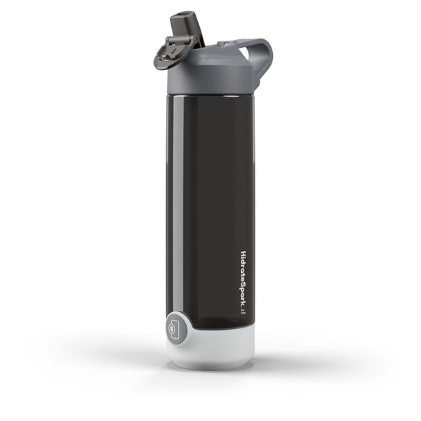 HidrateSpark TAP, 710 ml, Management Hidratare, Pai Inclus, Smart Water Bottle, Negru