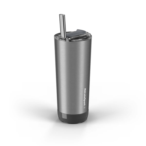 Termos Smart HidrateSpark Pro, 592 ml, Senzor Hidratare, Aplicație Mobilă, Păstrează Temperatura Optimă, Inox