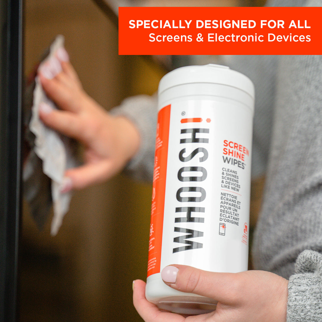 Servetele de curatare a ecranului - WHOOSH! Screen Shine - 70 bucati - iFan.RO