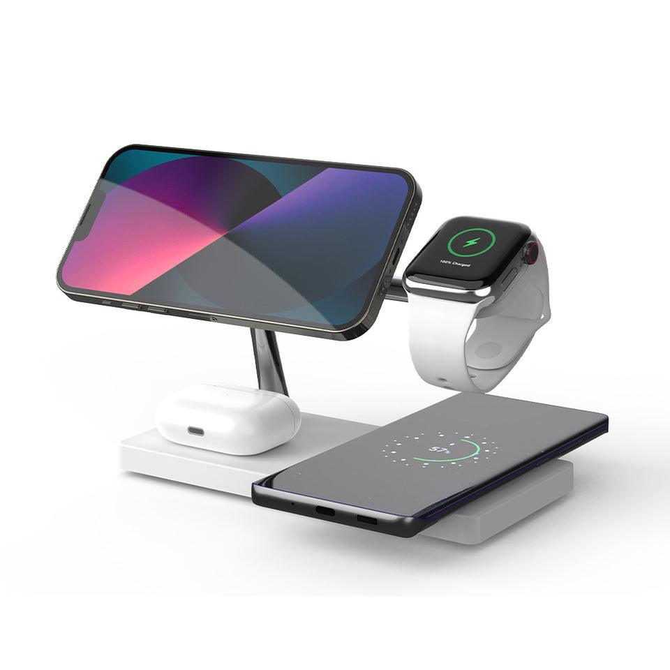 Statie de Incarcare Wireless 7 in 1 Compatibil Iphone/Apple Watch/Airpods - iFan.RO