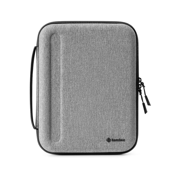Geantă Smart, tomtoc Smart Briefcase, Compatibil 10,9 Inch iPad Air / 11 Inch iPad Pro, Material Rezistent La Apă, Captuseală Moale, Curea Reglabilă, Gri