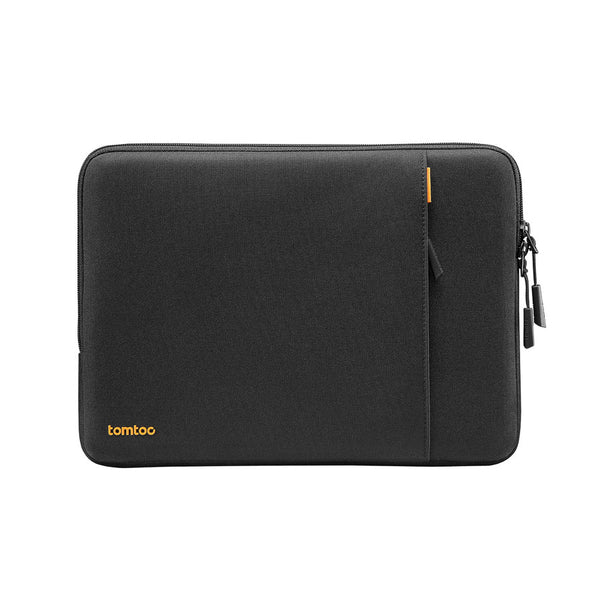 Husă Laptop, tomtoc Sleeve, Compatibil 15 / 15,3 / 16 Inch MacBook Pro / Air, Material Rezistent La Apă, Captuseală Protectoare, Design Slim, Negru