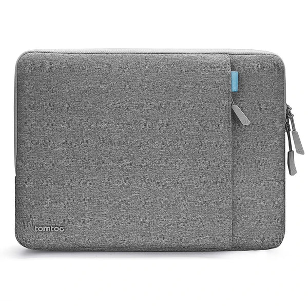 Husă Laptop, tomtoc Sleeve, Compatibil 15 / 15,3 / 16 Inch MacBook Pro / Air, Material Rezistent La Apă, Captuseală Moale, Design Slim, Gri