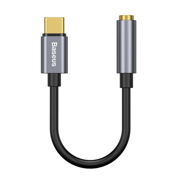 Adaptor Audio USB-C - 3.5mm Baseus L54, Gri