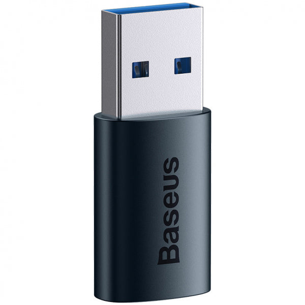 Adaptor Date si Incarcare USB-C - USB-A Baseus Ingenuity, Albastru