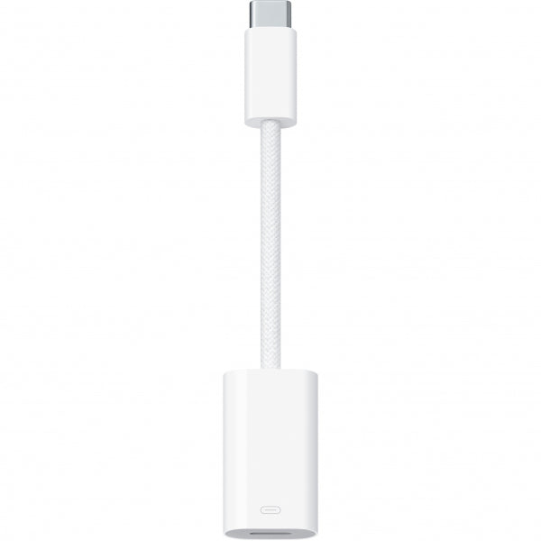 Adaptor Date si Incarcare USB-C - Lightning Apple A2868, Alb