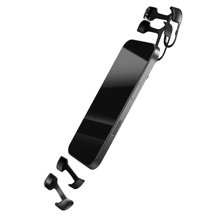 Husa de protectie din aluminiu pentru iPhone 16, Arc Pulse, Tip Bumper, Antisoc, Protectie Superioara