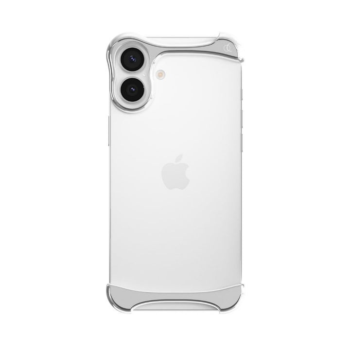 Husa de protectie din aluminiu pentru iPhone 16, Arc Pulse, Tip Bumper, Antisoc, Protectie Superioara