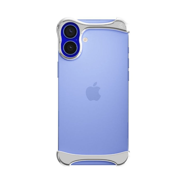 Husa de protectie din aluminiu pentru iPhone 16, Arc Pulse, Tip Bumper, Antisoc, Protectie Superioara