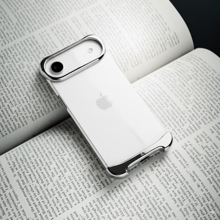 Husa de protectie din aluminiu pentru iPhone 17 AIR, Arc Pulse, Tip Bumper, Antisoc, Protectie Superioara