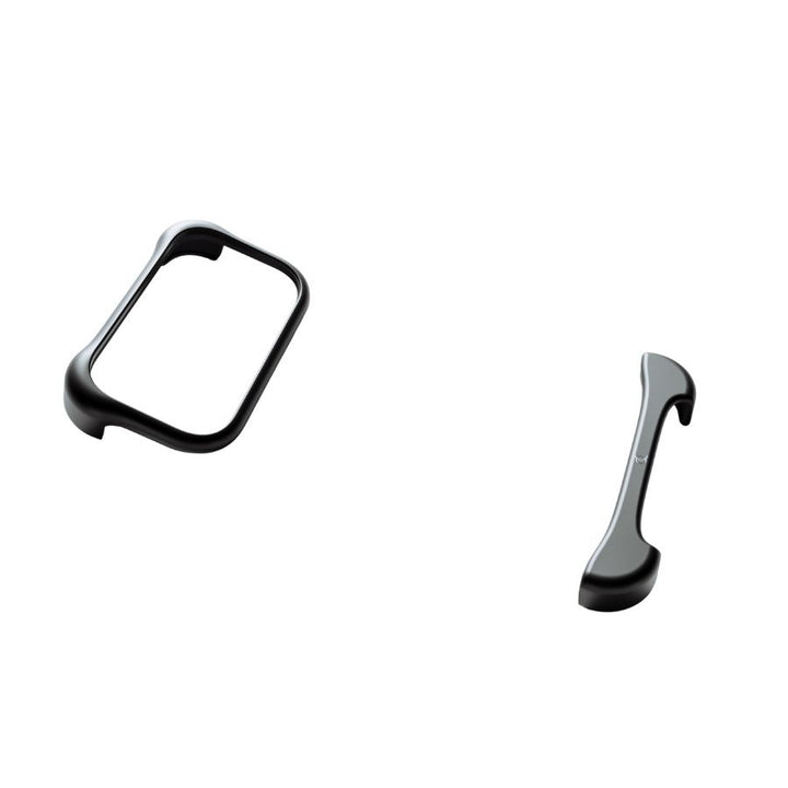 Husa de protectie din aluminiu pentru iPhone 17 Pro Max, Arc Pulse, Tip Bumper, Antisoc, Protectie Superioara