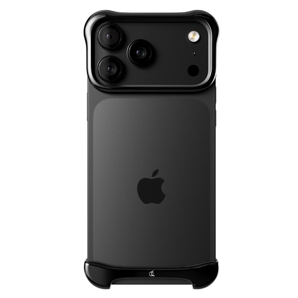 Husa de protectie Arc Pulse din Titan pentru iPhone 17 Pro, Tip Bumper, Antisoc, Protectie Superioara, Negru Onyx