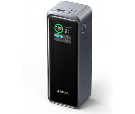 Baterie Externa Anker Prime, 27650mAh, 250W, QC + PD, 1 x USB-A - 2 x USB-C, Neagra