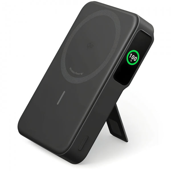 Baterie Externa Wireless Anker MagGo, 10000mAh, 27W, PD + FQI, 1 x QI - 1 x USB-C, Neagra