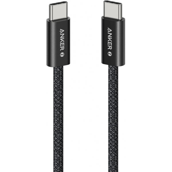 Cablu Date si Incarcare USB-C - USB-C Anker Zolo, 240W, 1m, Negru