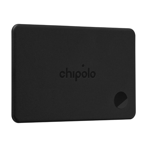 Localizator Bluetooth Chipolo CARD, Incarcare Wireless, Autonomie Baterie 6 luni, Compatibil Apple si Android. Negru