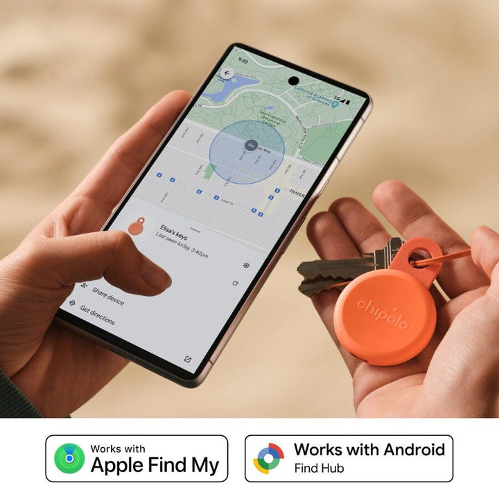 Localizator Bluetooth Chipolo LOOP, Autonomie 6 luni, Reincarcabil, Compatibil Apple si Android