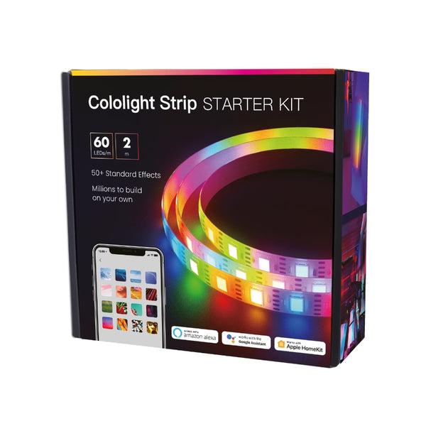 Banda LED Smart Cololight Starter KIT, 60 LED pe metru, Lungime 2 Metri