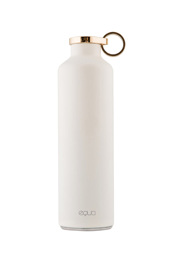 Sticlă Inteligentă Equa Smart, Oțel Inoxidabil, Volum 680ML, Conectivitate Bluetooth, Alb Zapada