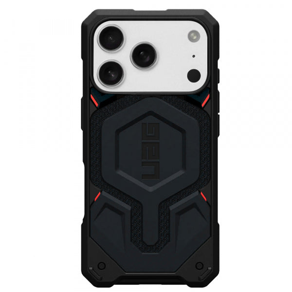 Husa MagSafe pentru Apple iPhone 17 Pro Max, Urban Armor Gear, Monarch Pro Kevlar, Neagra