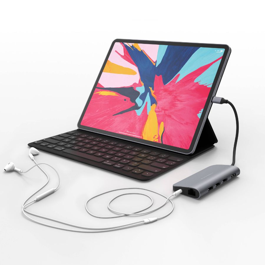 Hub USB-C 9-1 HyperDrive POWER - iFan.RO
