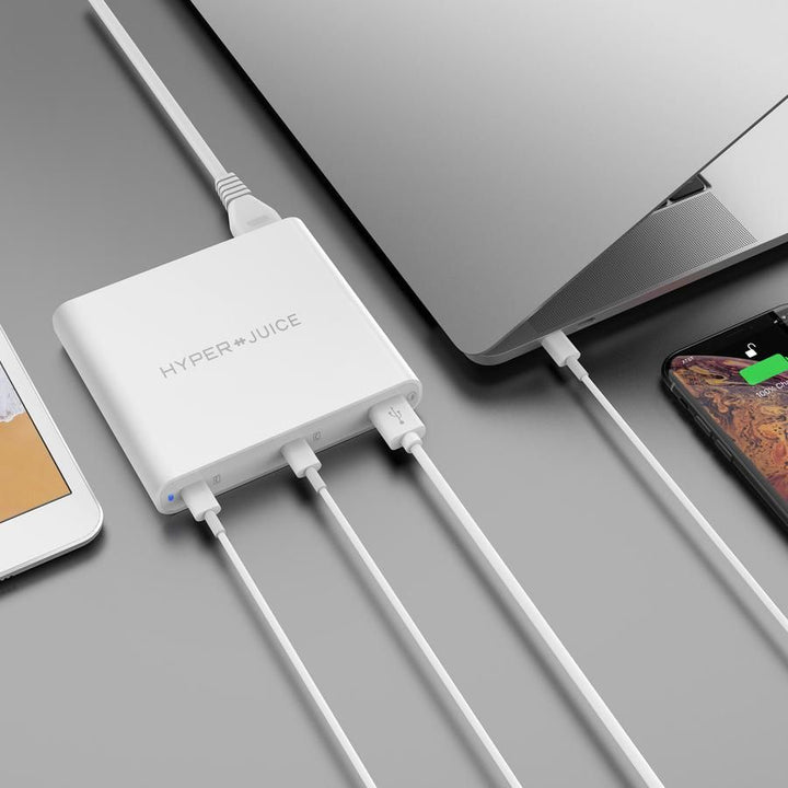 Adaptor de încărcare Dual USB-C de 87W - iFan.RO