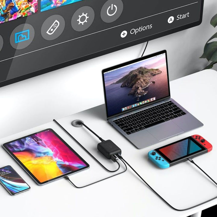 USB-C Hub pentru incarcare si hub HDMI 60W - iFan.RO