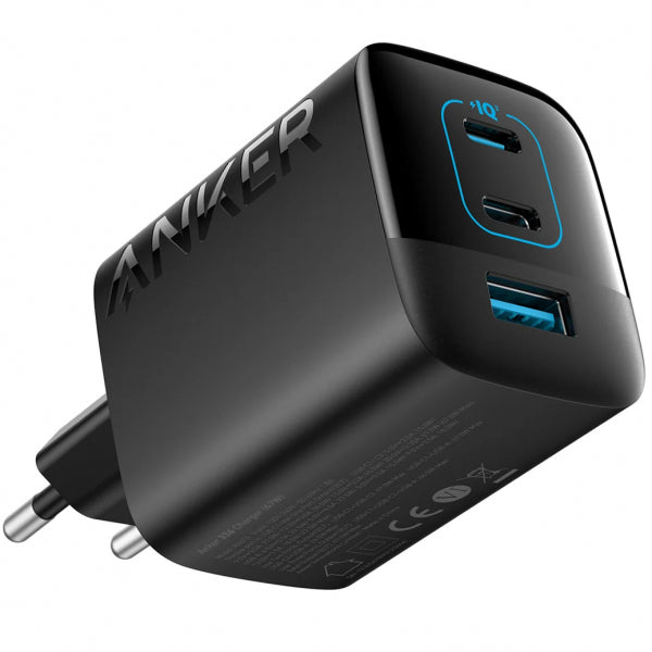 Incarcator Retea Anker 336, 67W, 3.25A, 1 x USB-A - 2 x USB-C, Negru