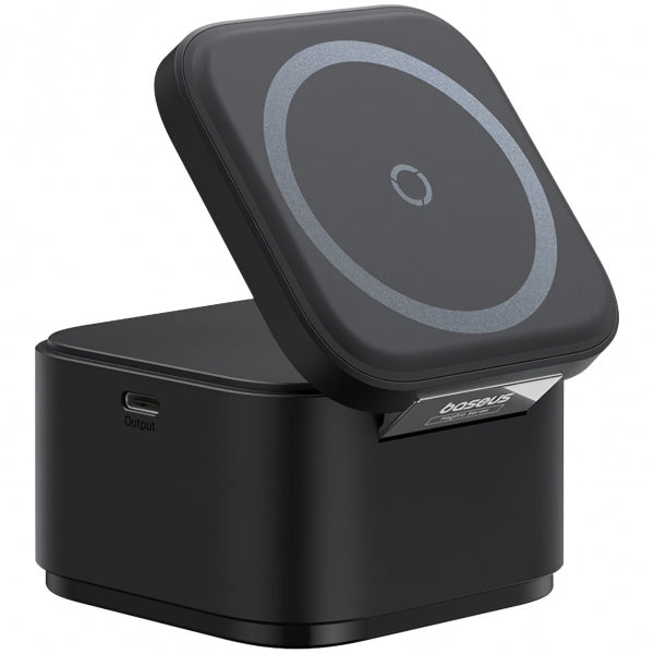 Incarcator Retea Wireless Baseus MagPro 2in1, 25W, 1.67A, Negru