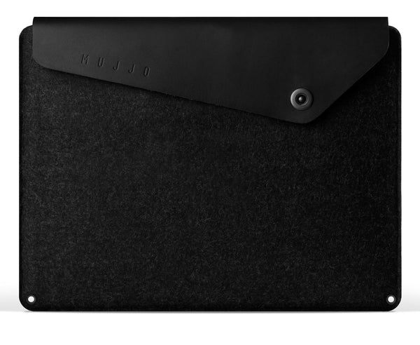 Husa Laptop, Mujjo, Sleeve Pentru MacBook Pro 15 Inci, Negru