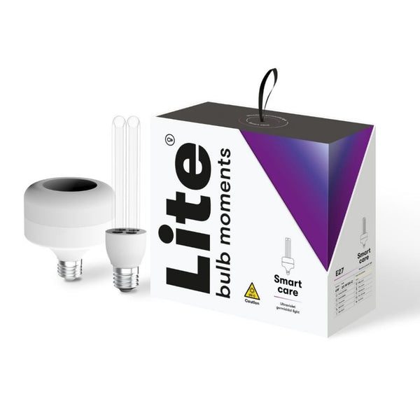 Bec Smart Lite bulb Moments, Tehnologie UVC +2700, E27, Reduce si Neutralizeaza Virusurile si Bacteriile