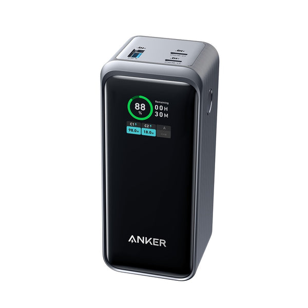 Baterie Externa Anker Prime, 20000mAh, 200W, QC + PD, 1 x USB-A - 2 x USB-C, Neagra