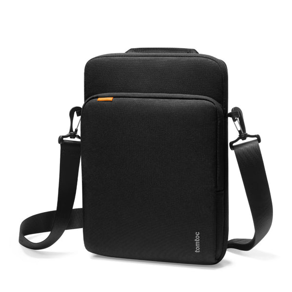 Geantă Laptop, tomtoc DefenderACE A03, Cordura Rezistentă La Apă, Protecție CornerArmor, Curea Reglabilă, Compartimente Multiple, Negru