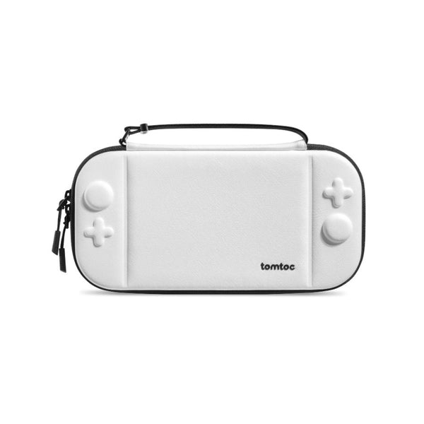 Husa Slim Tomtoc pentru Nintendo Switch 2, Alb