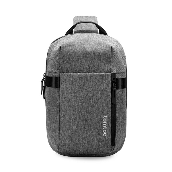 Geantă Sling, tomtoc Navigator T24 Sling Bag M, Material Rezistent La Apă, Compartimente Multiple, Compactă, Gri