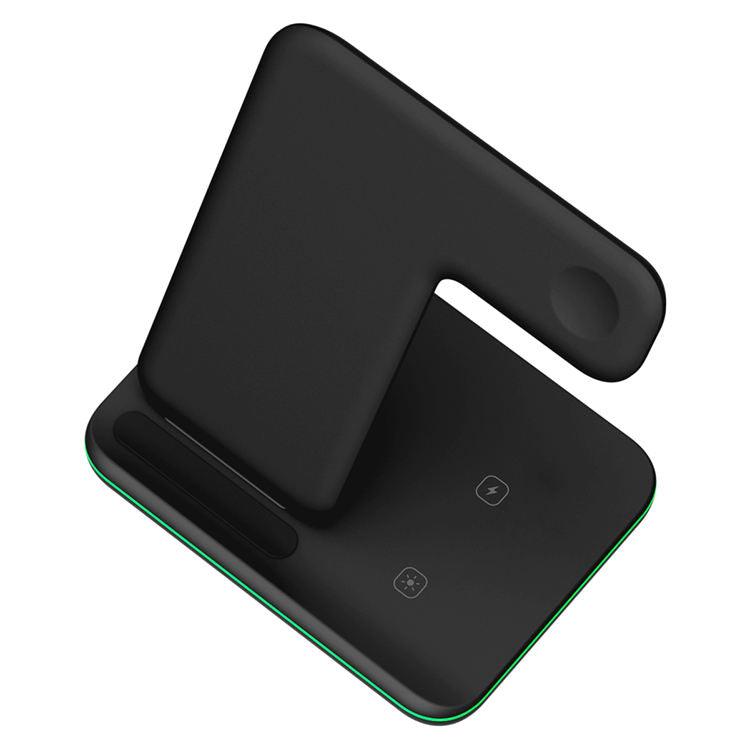 Stand Incarcare Wireless 3 in 1 Fast Charge QI 15W - iFan.RO